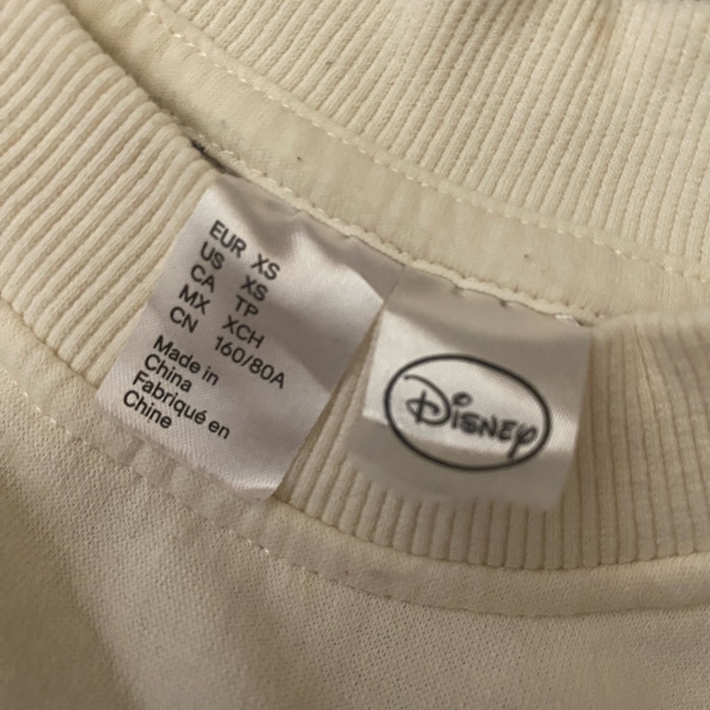 H&M Disney Mickey Mouse Cream and Multicolor Crewneck Sweater - Picture 6 of 6